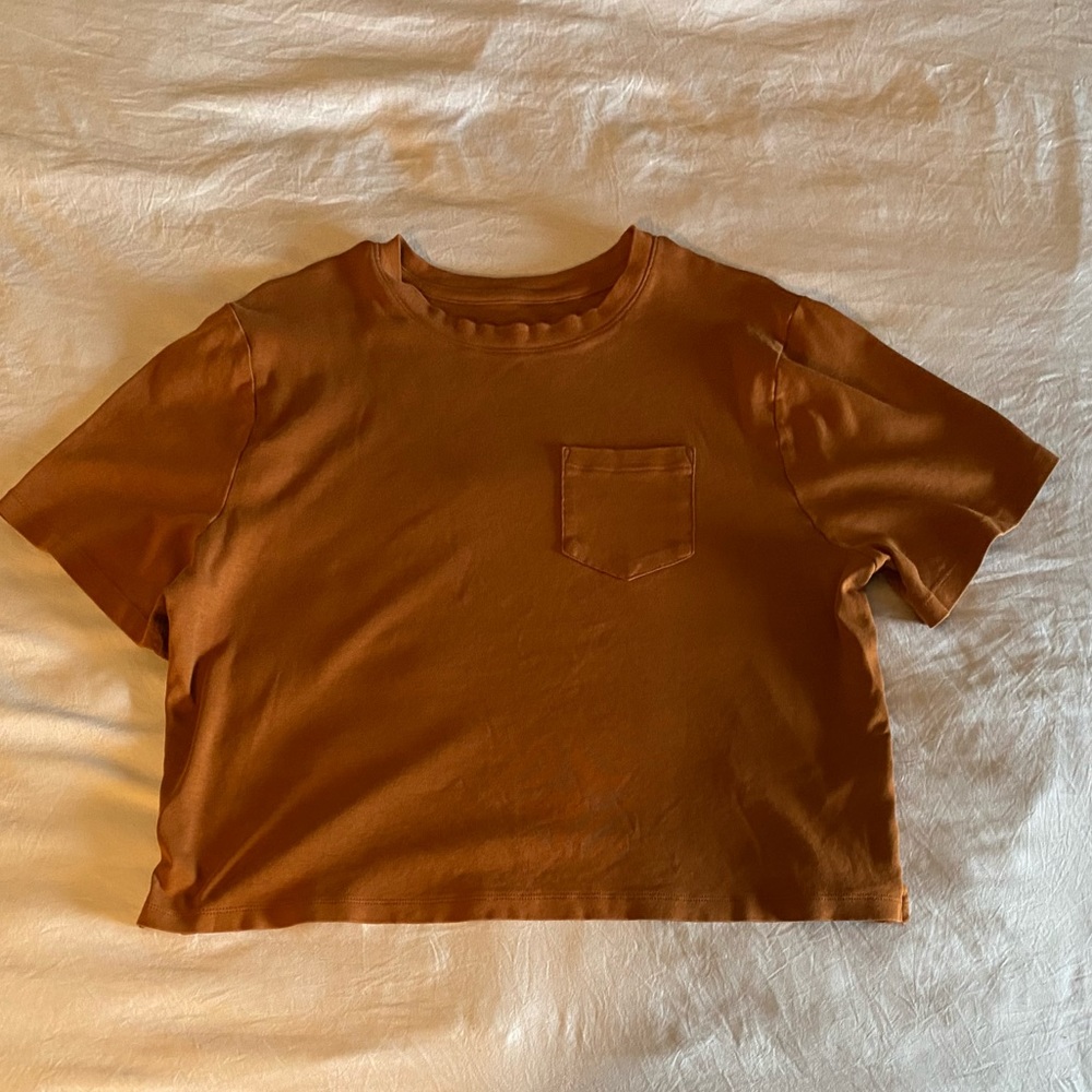 Women’s X-large A New Day T-shirt rust colored, EUC